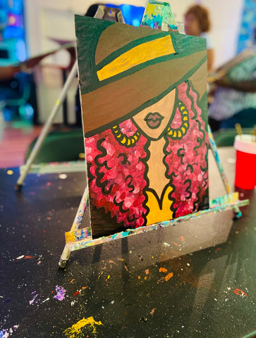 24. The Hat & Hoops For Me Curly Paint Kit