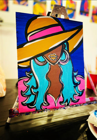 40. The Hat & Hoops For Me Wavy Paint Kit